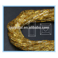 4*8mm glass rectangle beads glass beads for decorating